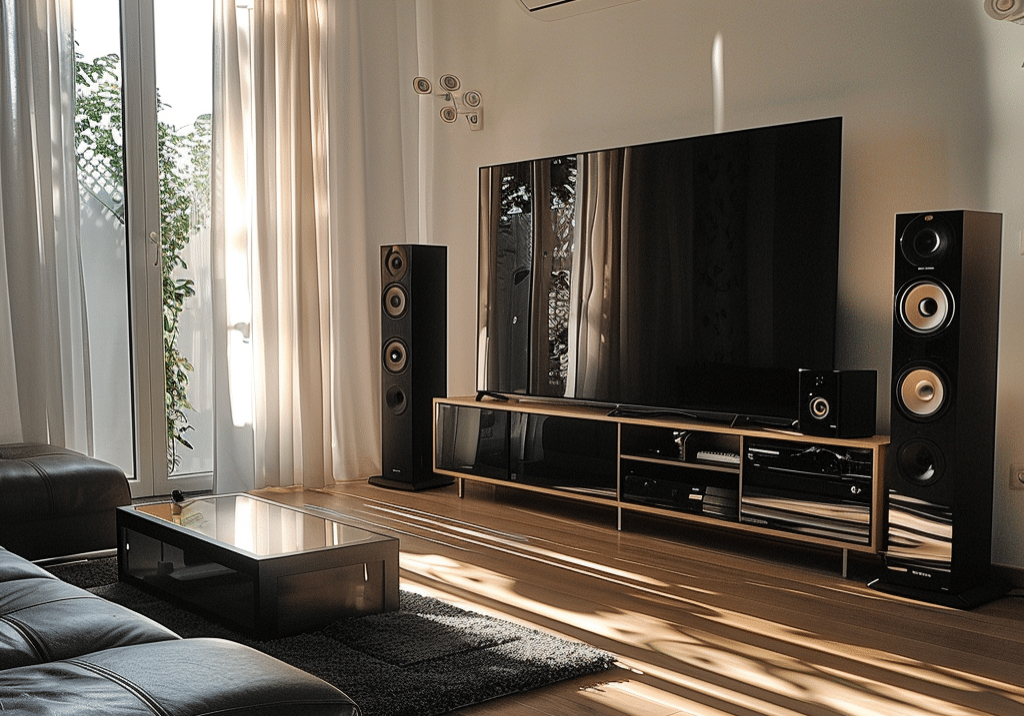 indoor home audio & visual installation