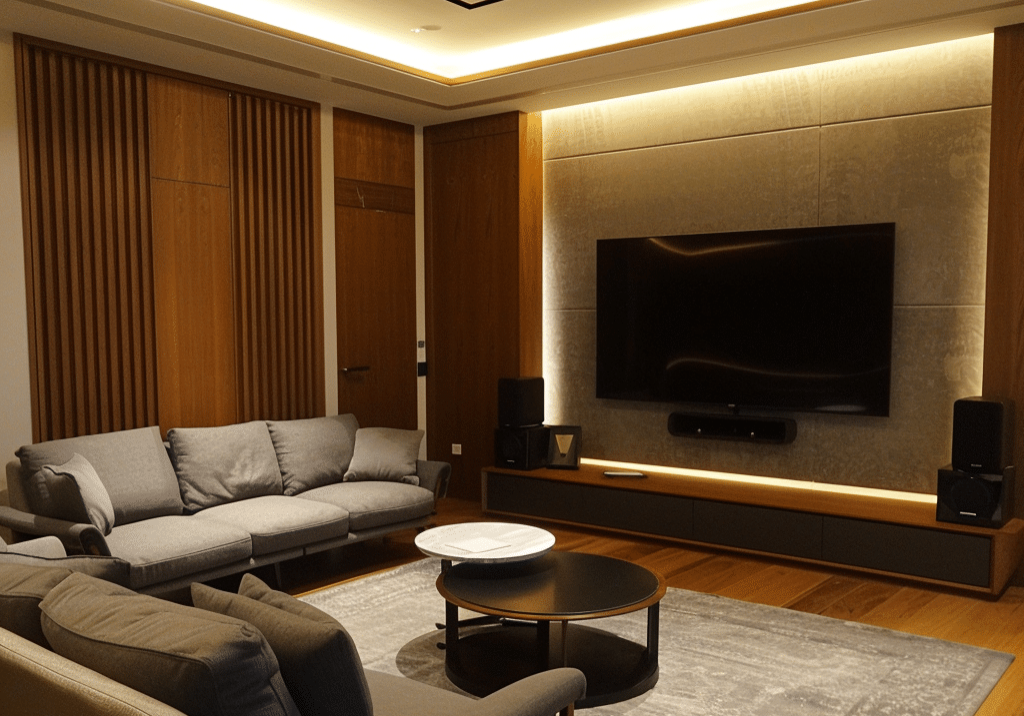 indoor home audio & visual systems